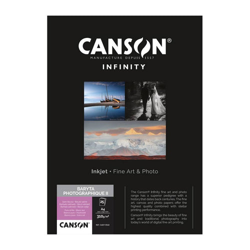 Canson Infinity Baryta Photographique II gr310  A2x25