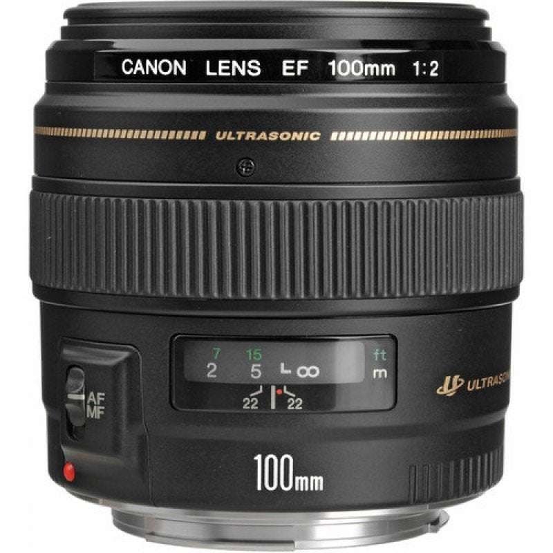 Canon EF 100mm f/2 USM - Garanzia Canon Italia