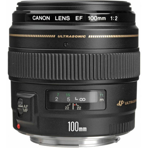 Canon EF 100mm f/2 USM - Garanzia Canon Italia