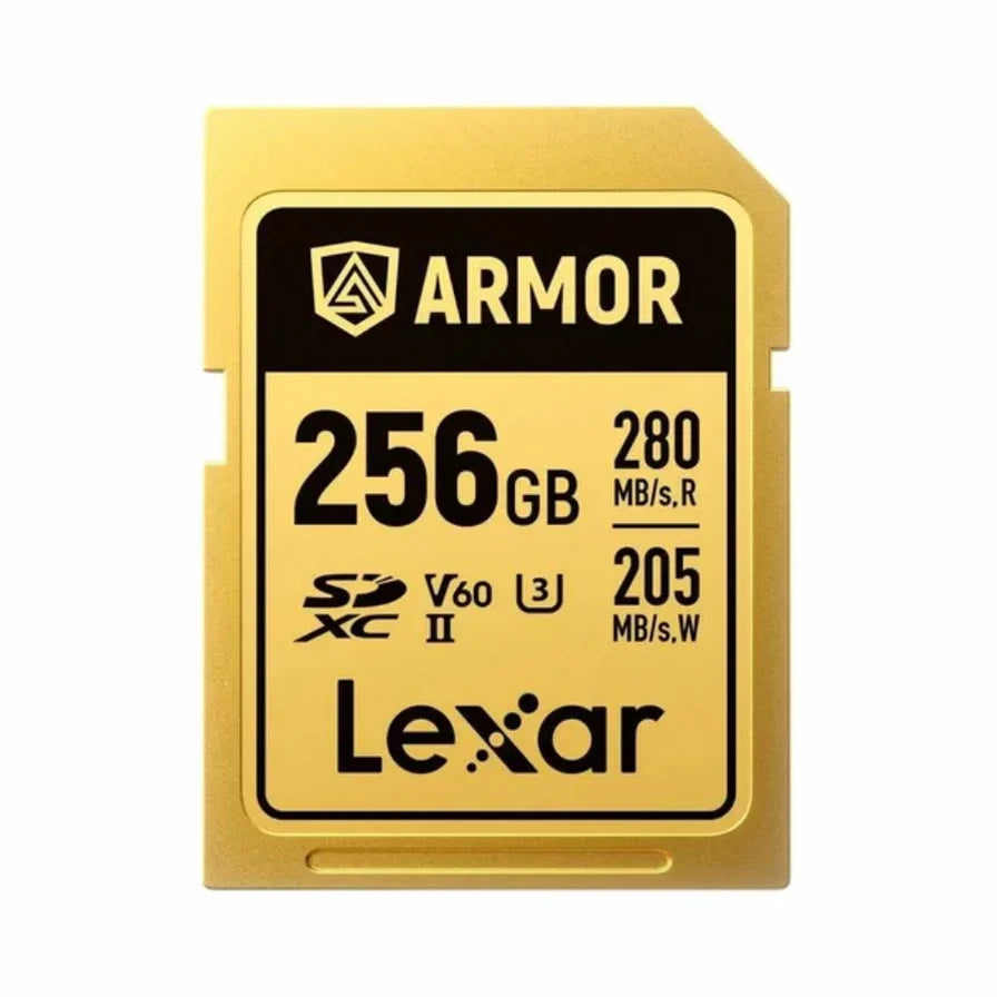 Lexar SDXC Armor Gold 64/128/256GB e 1TB