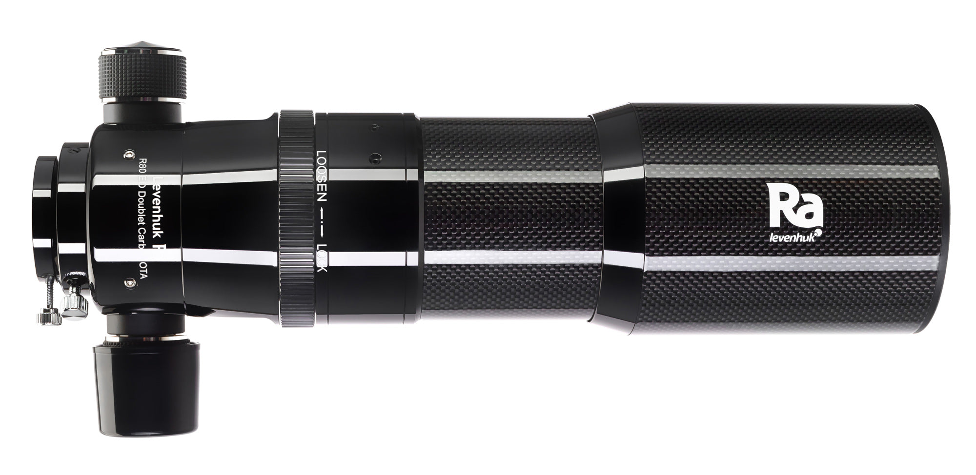 Tubo ottico con doppietto Levenhuk Ra R80 ED Carbon