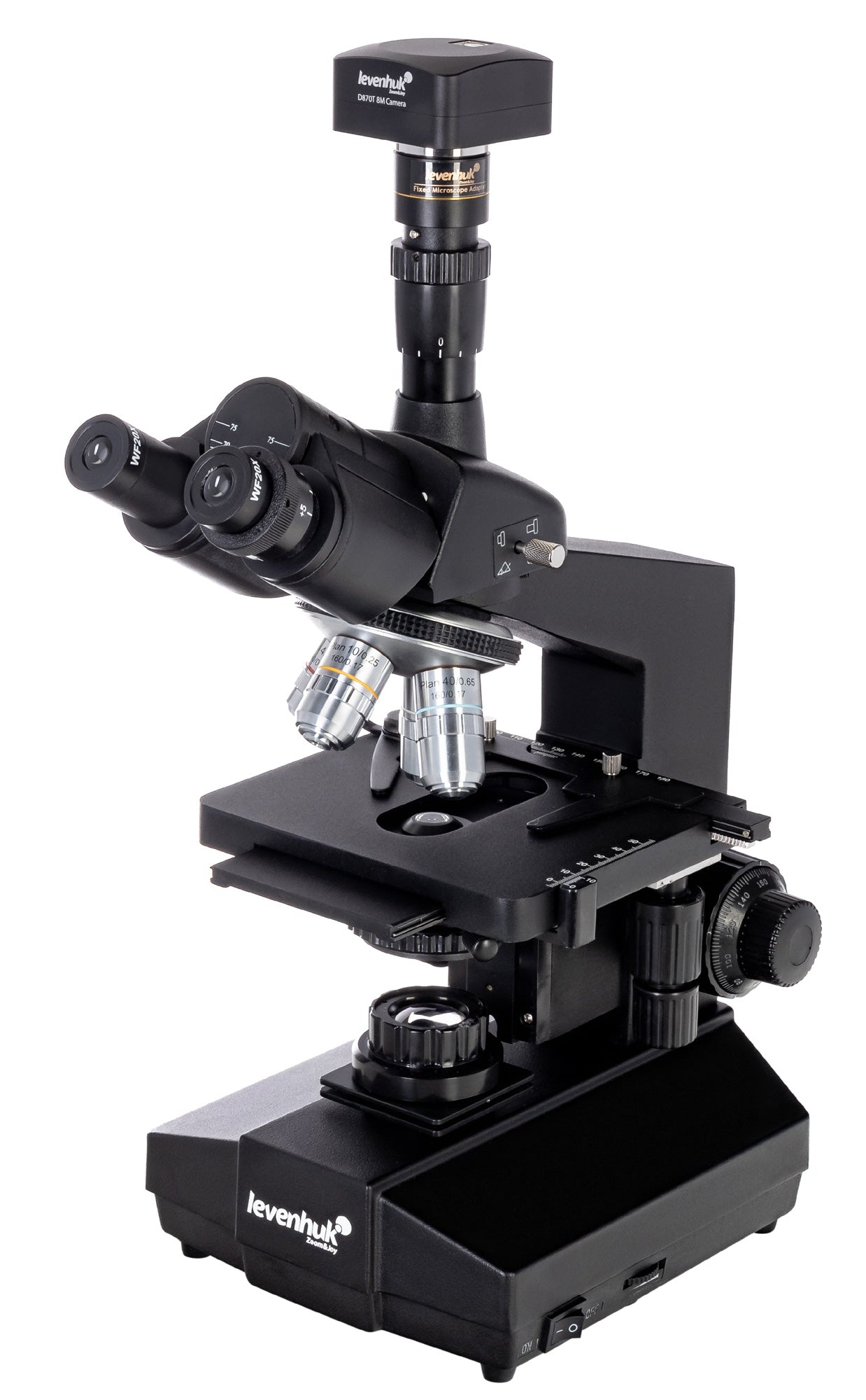 Microscopio trinoculare digitale Levenhuk D870T 8M