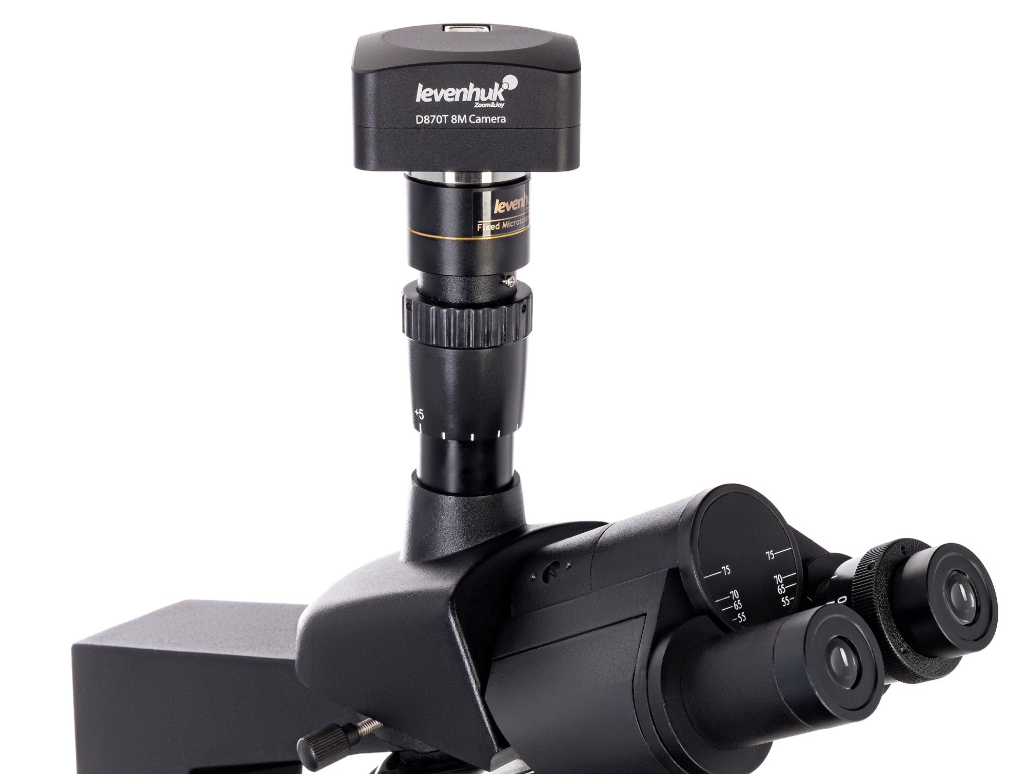 Microscopio trinoculare digitale Levenhuk D870T 8M