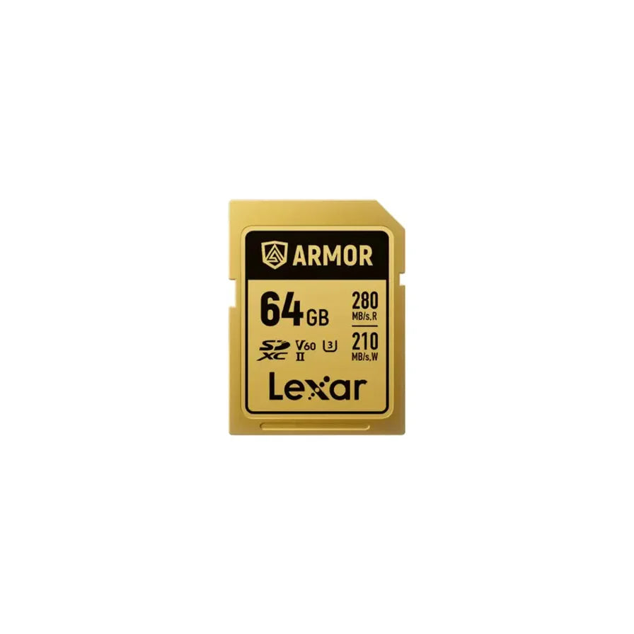Lexar SDXC Armor Gold 64/128/256GB e 1TB