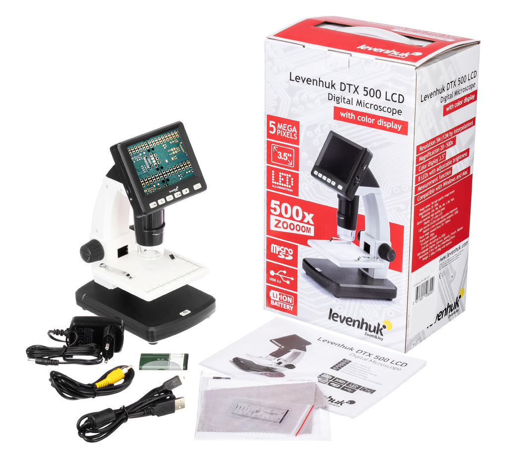 Microscopio digitale Levenhuk DTX 500 LCD
