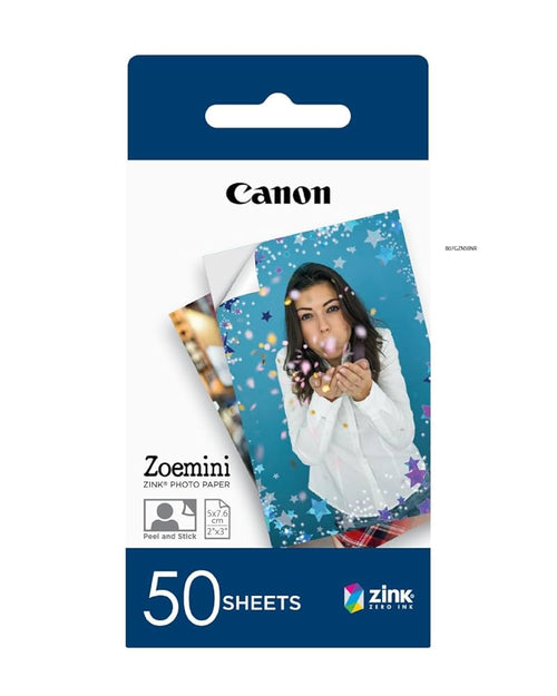 Canon Carta Fotografica Zink Colore - 20 o 50 Fogli