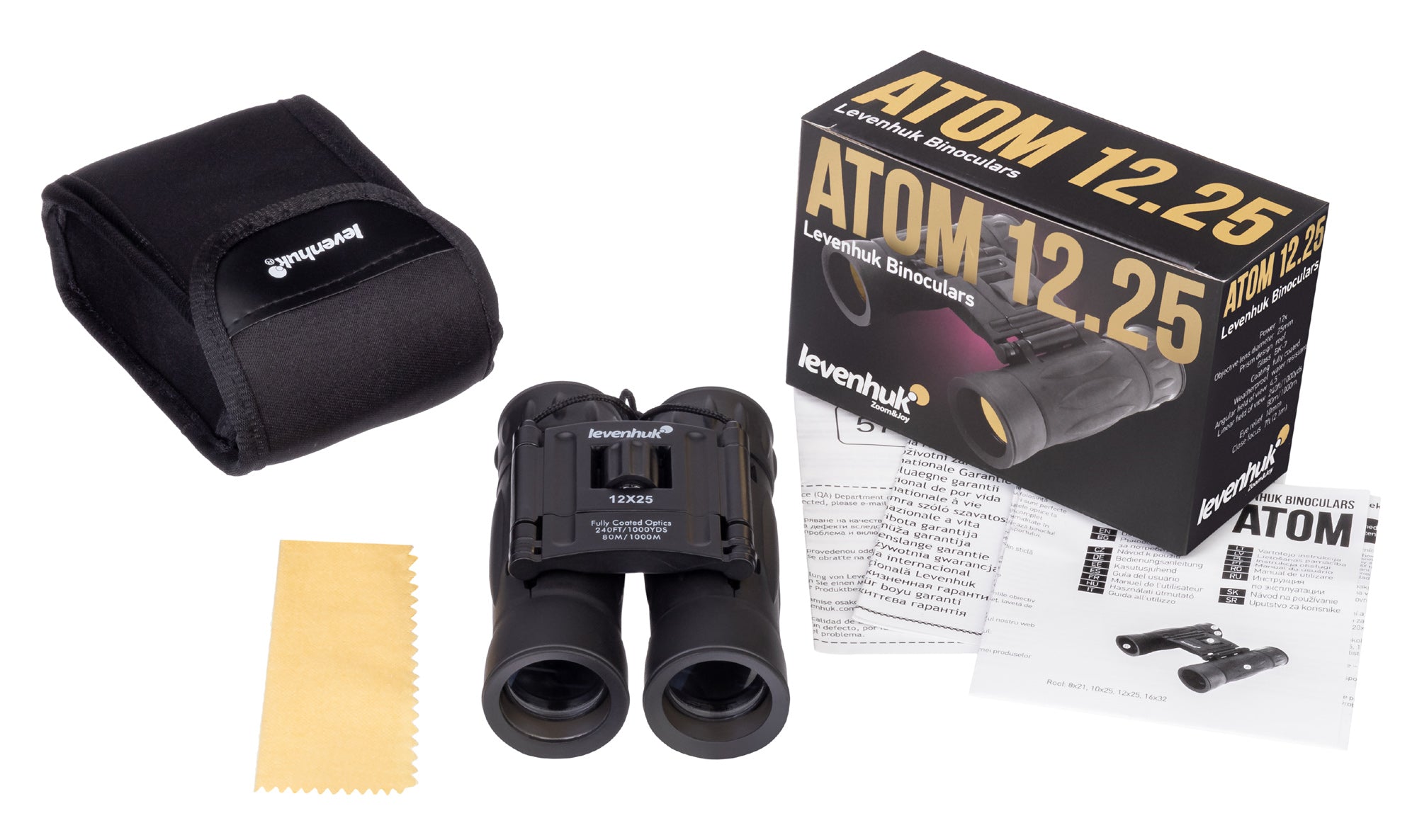 Binocolo Levenhuk Atom 12x25