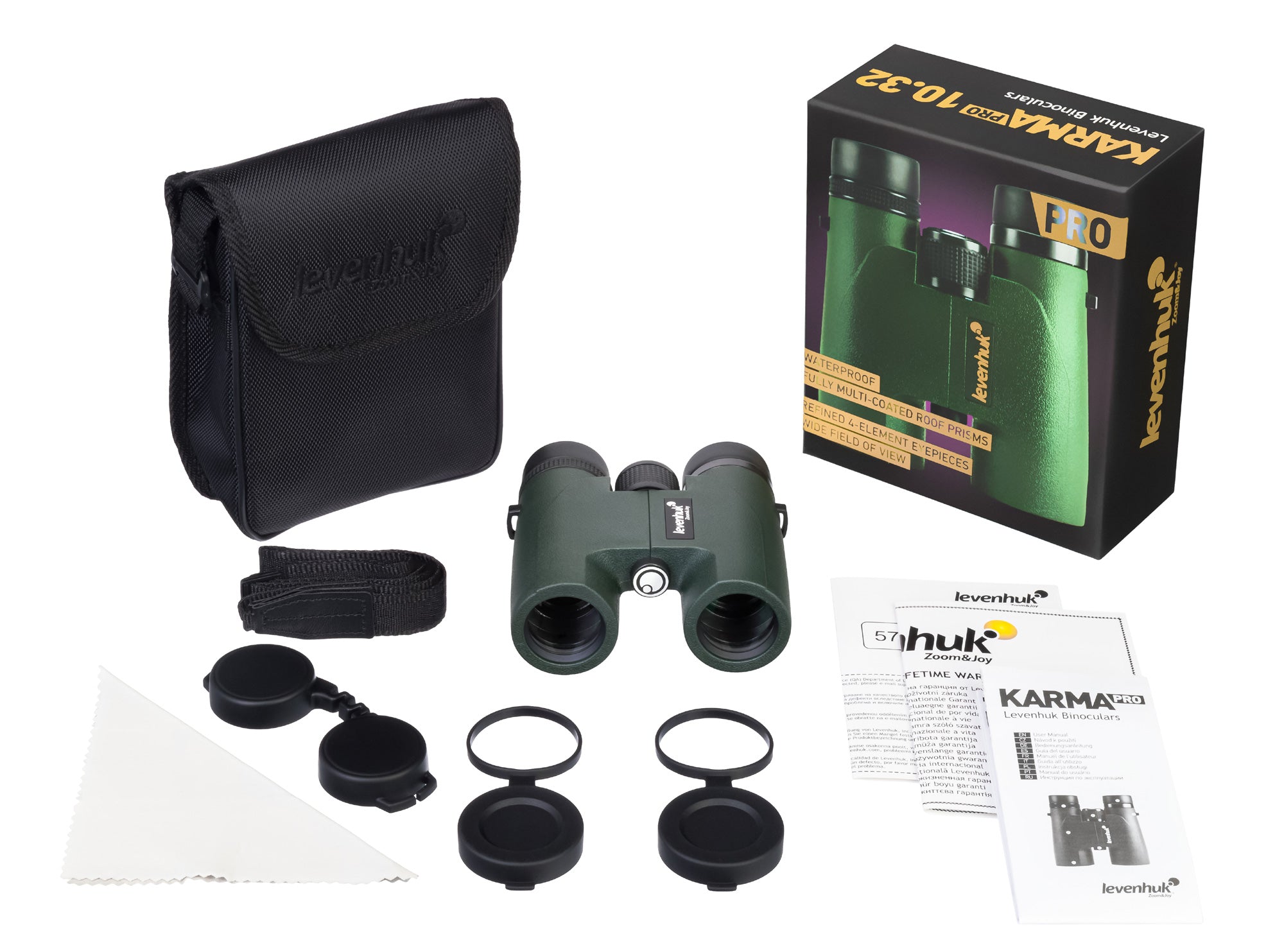Binocolo Levenhuk Karma PRO 10x32