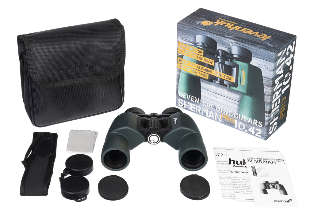 Binocolo Levenhuk Sherman PRO 10x42