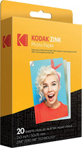 Kodak Carta 20 Fogli x Step Touch, Touch Smile + Printomatic