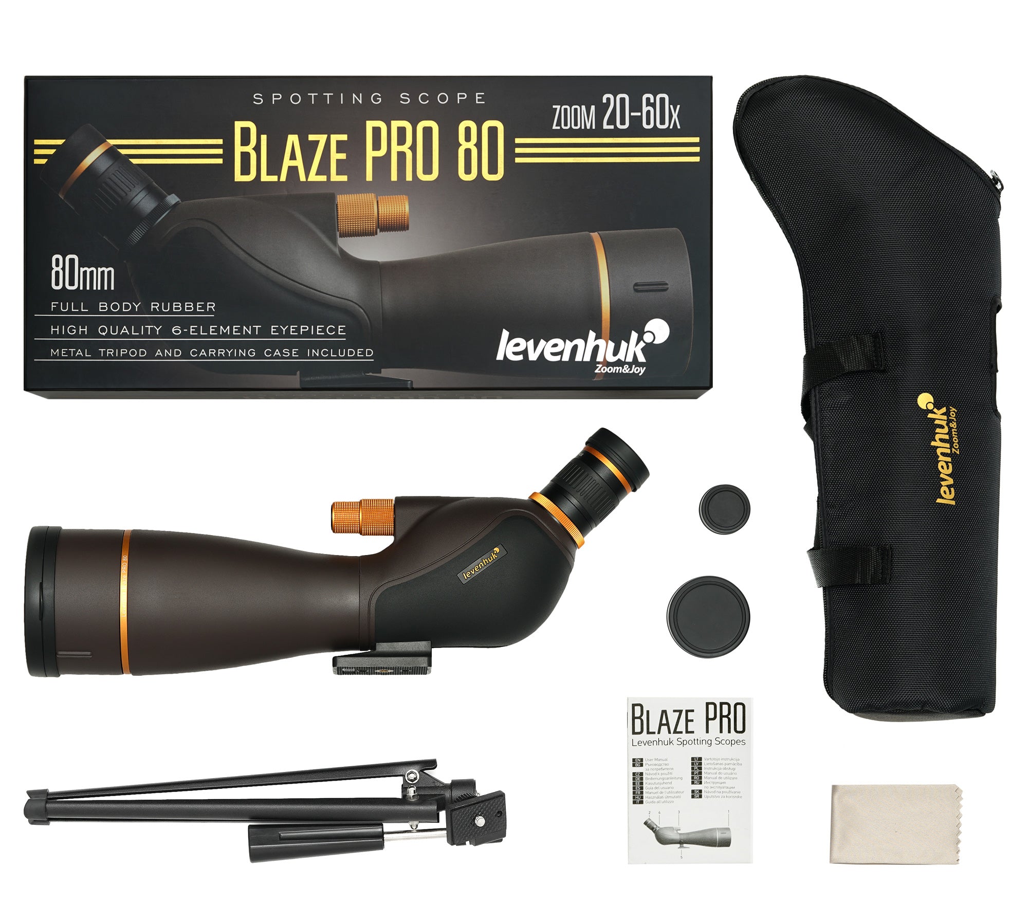 Cannocchiale Levenhuk Blaze PRO 80
