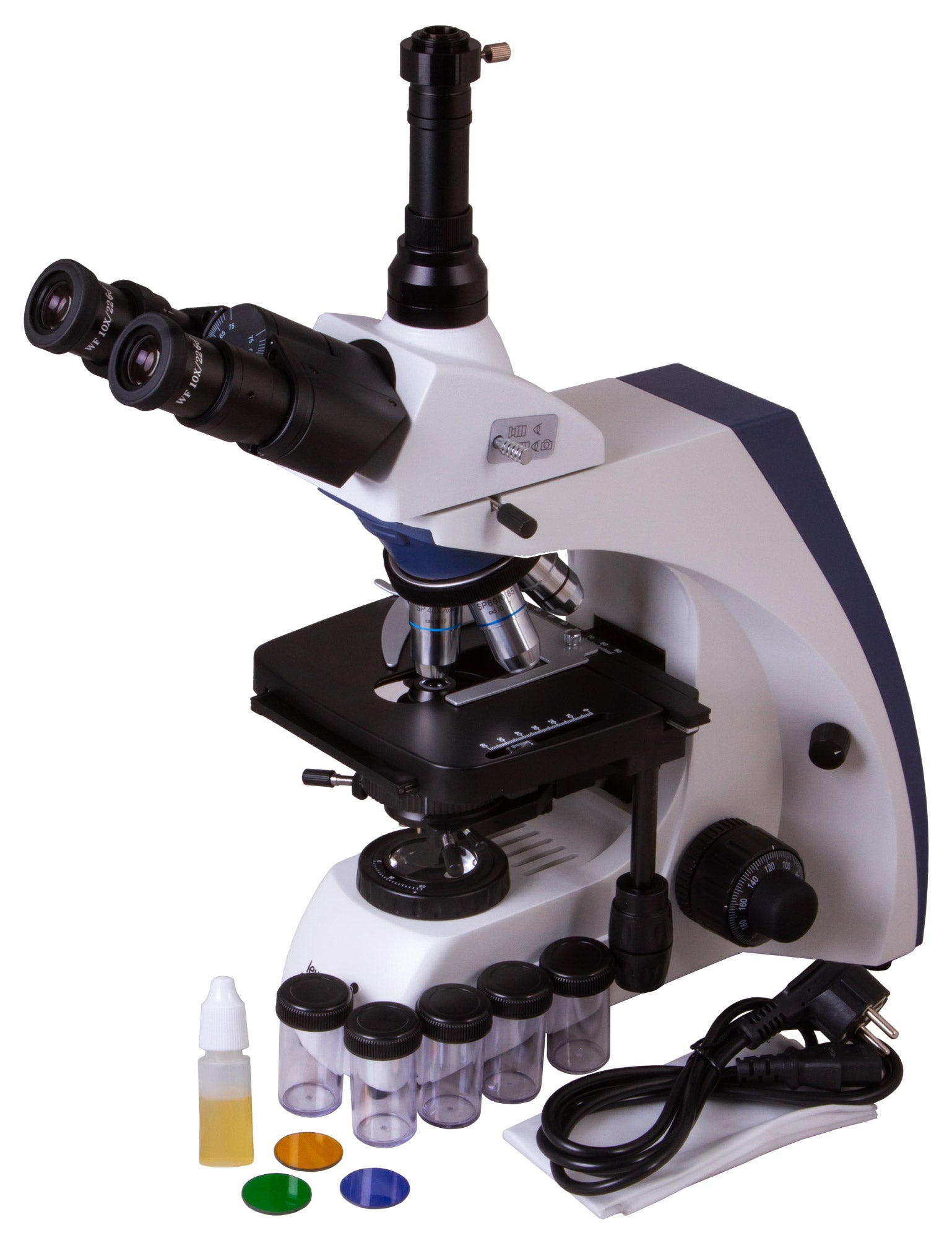 Microscopio trinoculare Levenhuk MED 30T