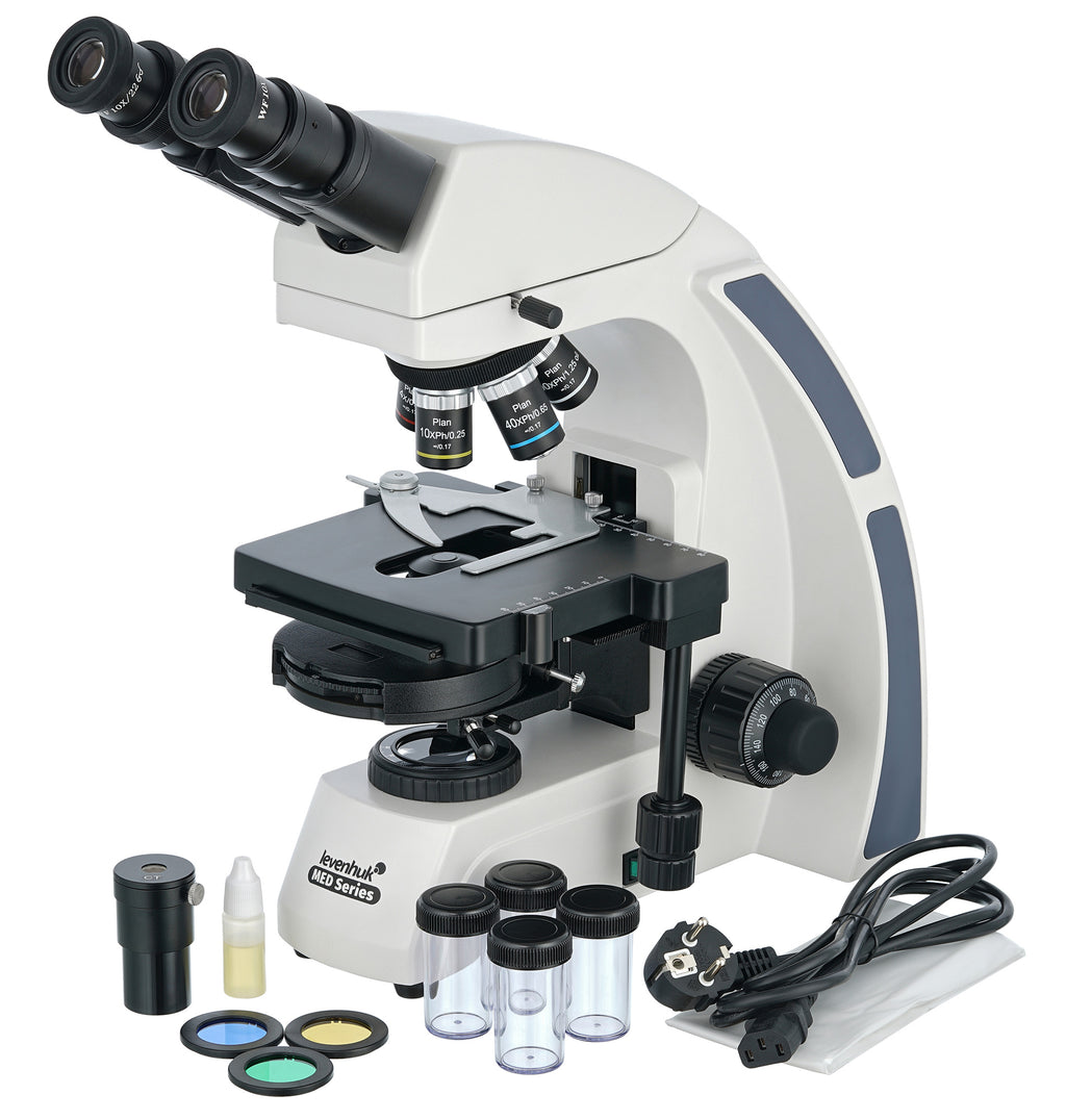 Microscopio binoculare Levenhuk MED 45B