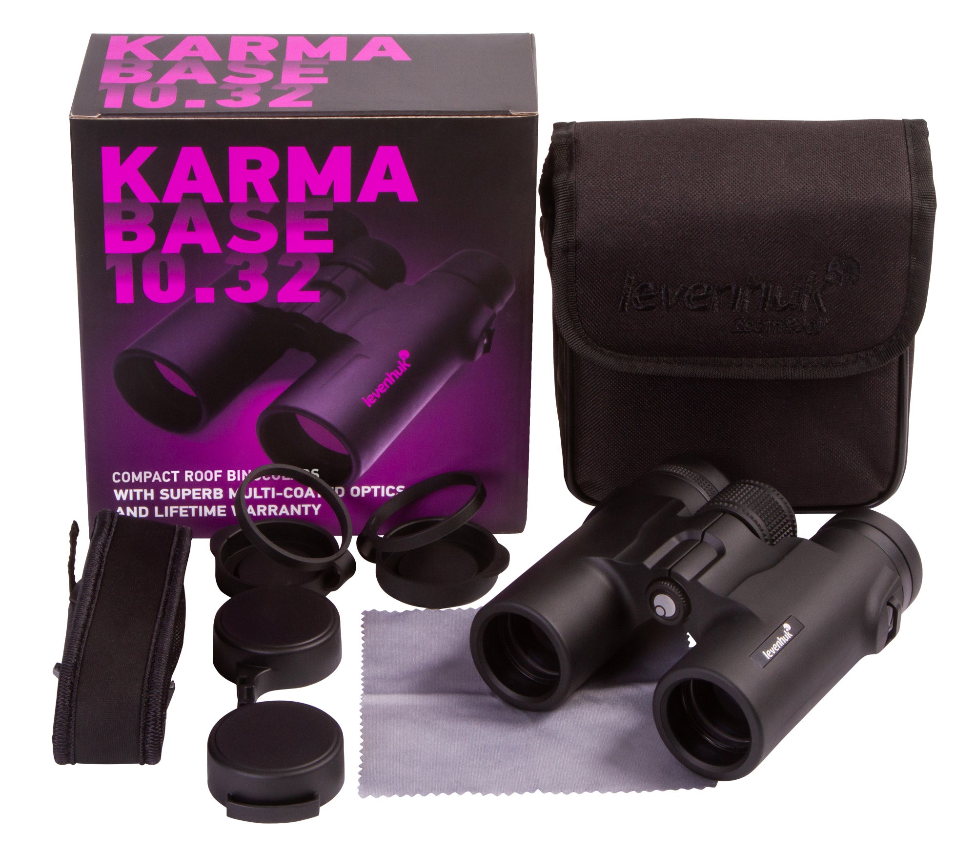 Binocolo Levenhuk Karma BASE 10x32