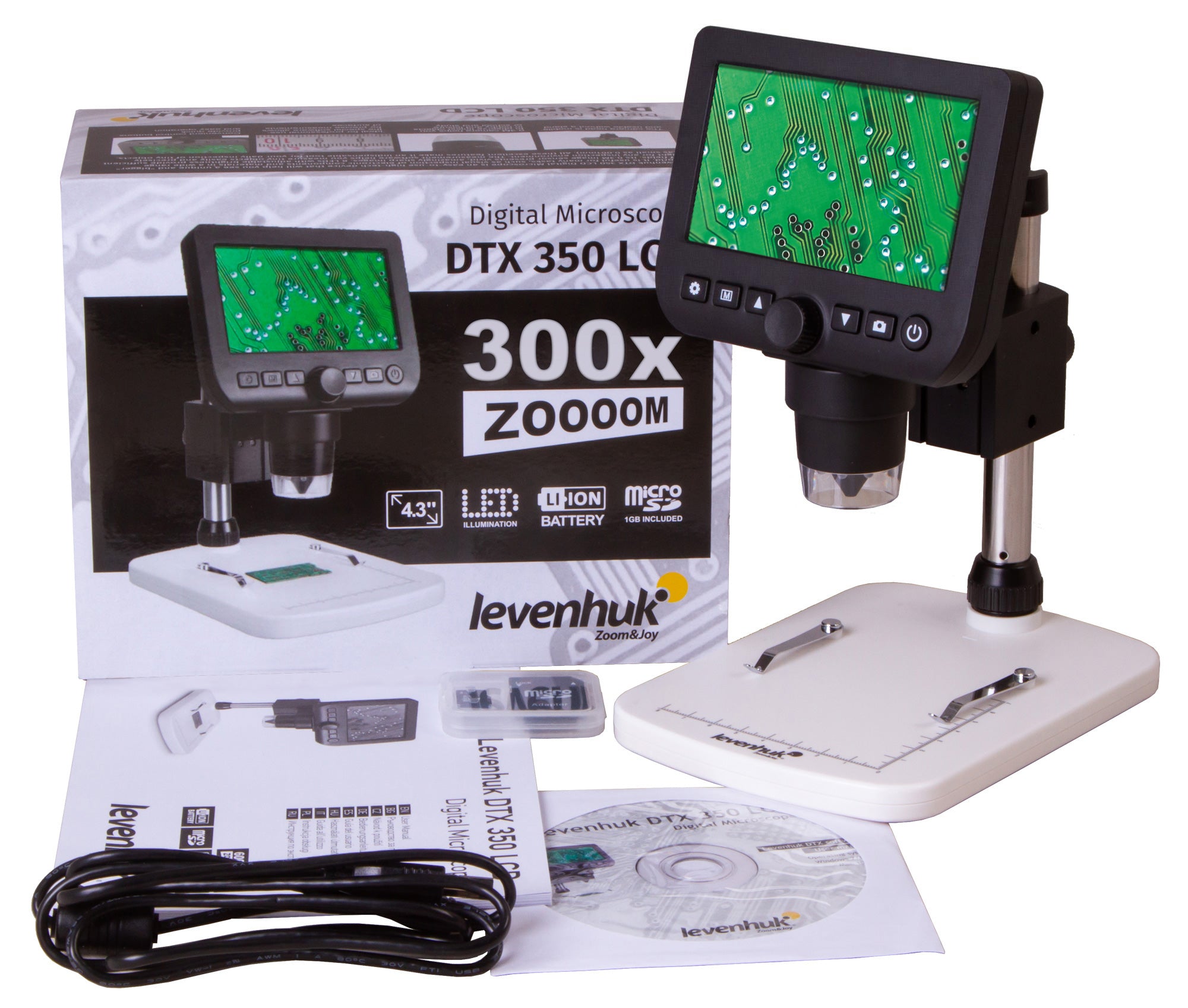 Microscopio Digitale Levenhuk DTX 350 LCD