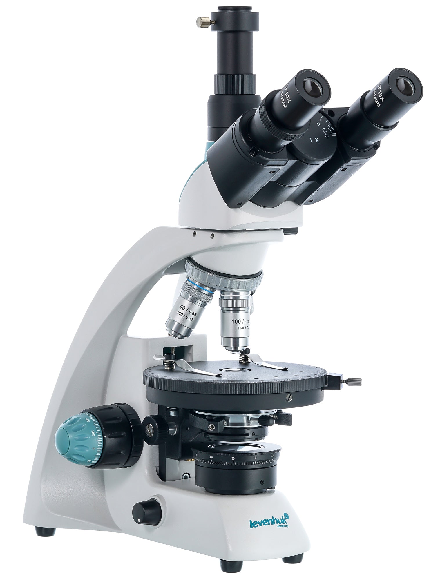 Microscopio trinoculare Levenhuk 500T POL