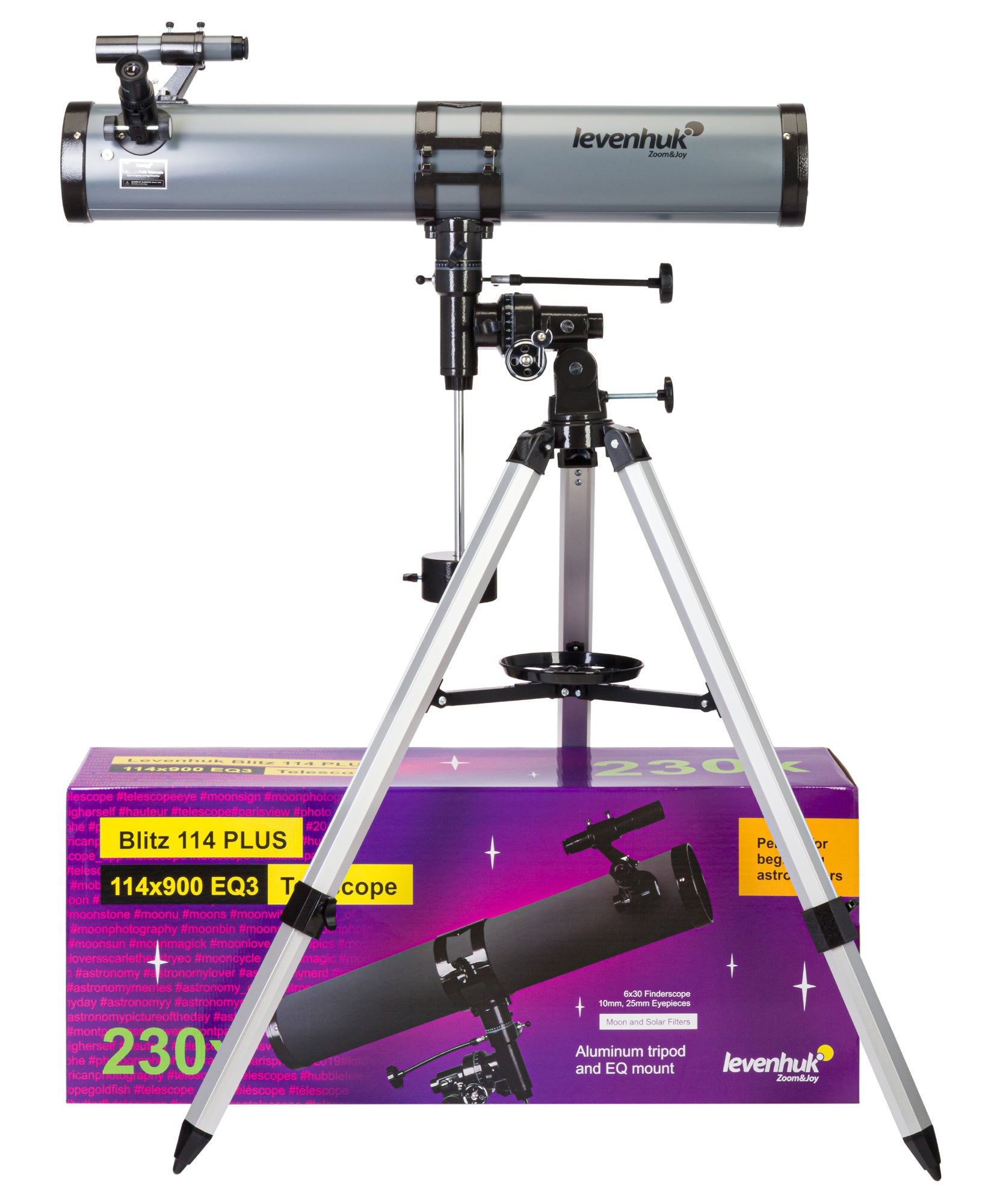 Telescopio Levenhuk Blitz 114 PLUS