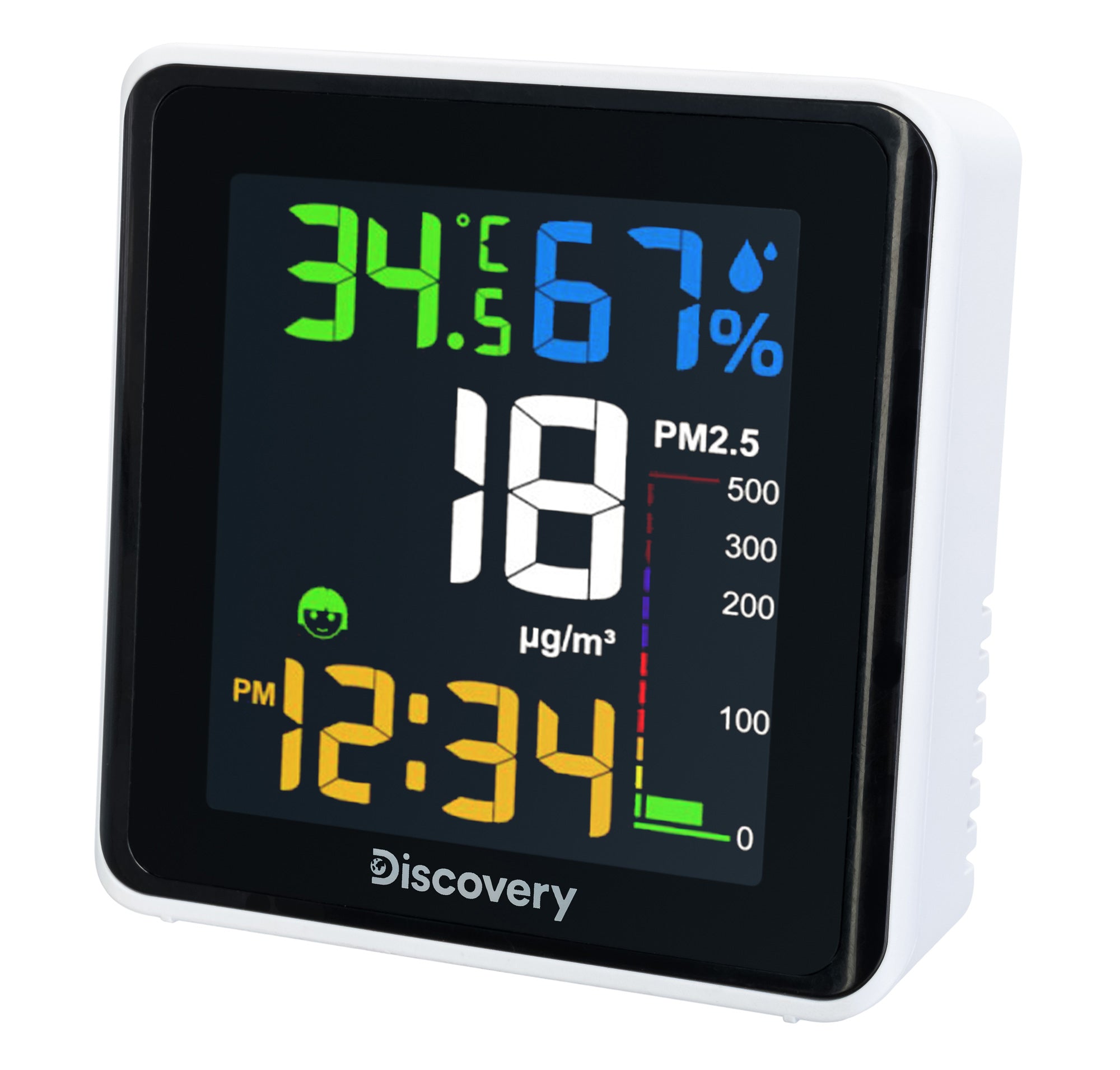 Stazione meteorologica Discovery Report WA30 con monitor del particolato nell’aria