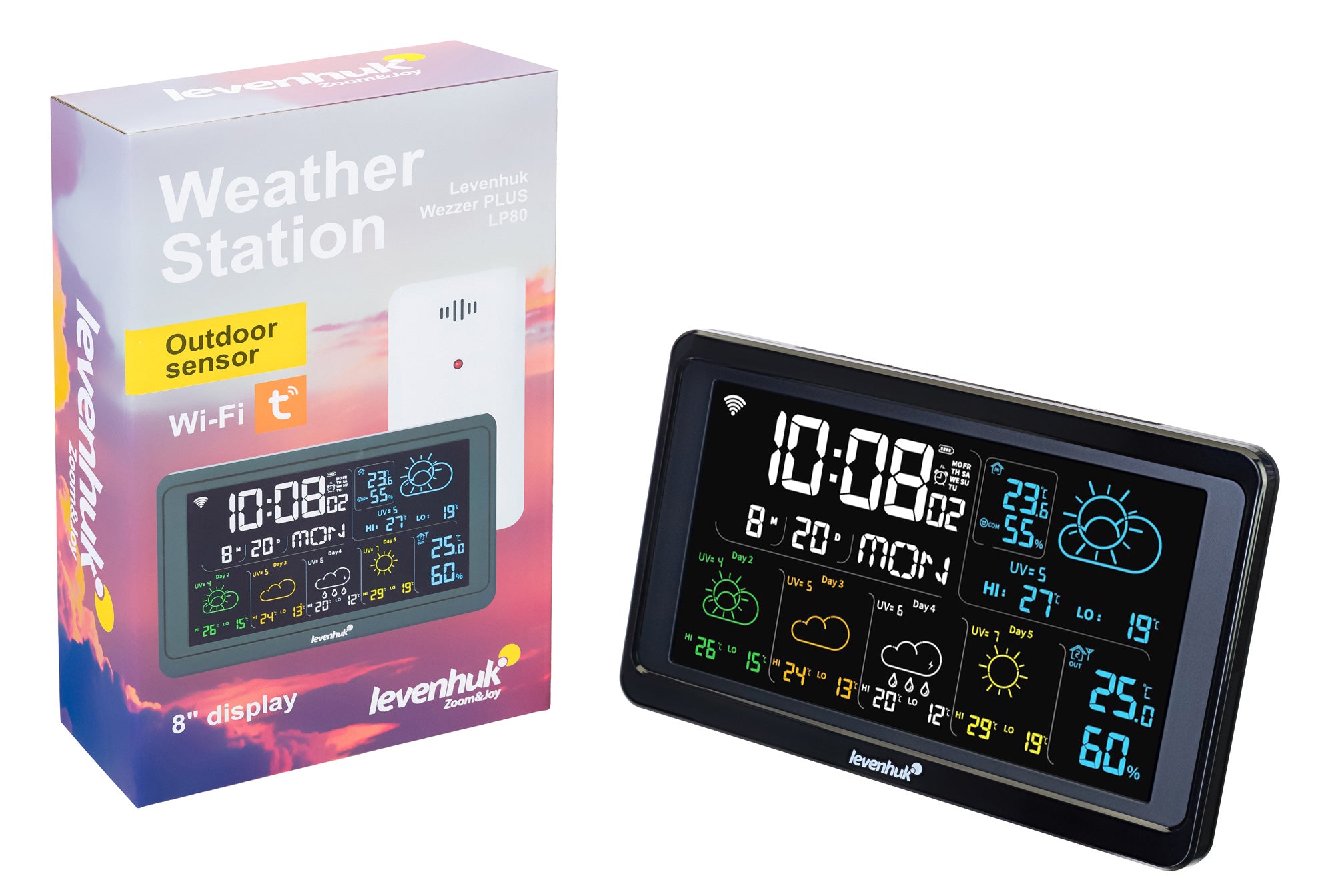 Stazione meteo Levenhuk Wezzer PLUS LP80