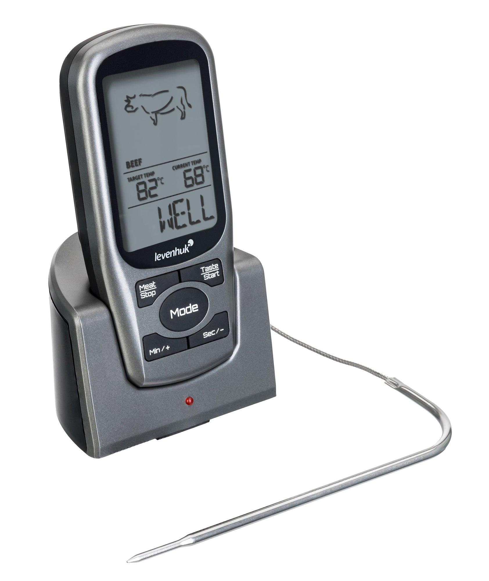 Termometro a sonda wireless per alimenti Levenhuk F30