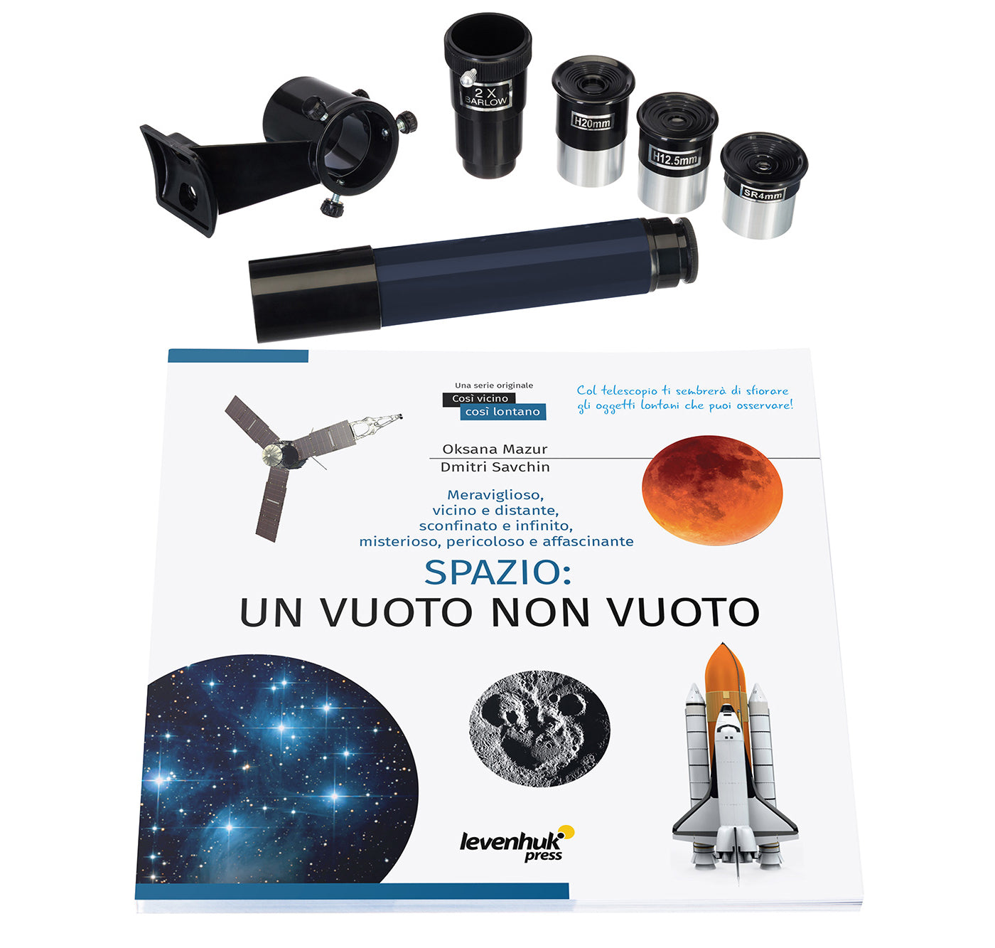 Telescopio Discovery Spark 114 AZ con libro