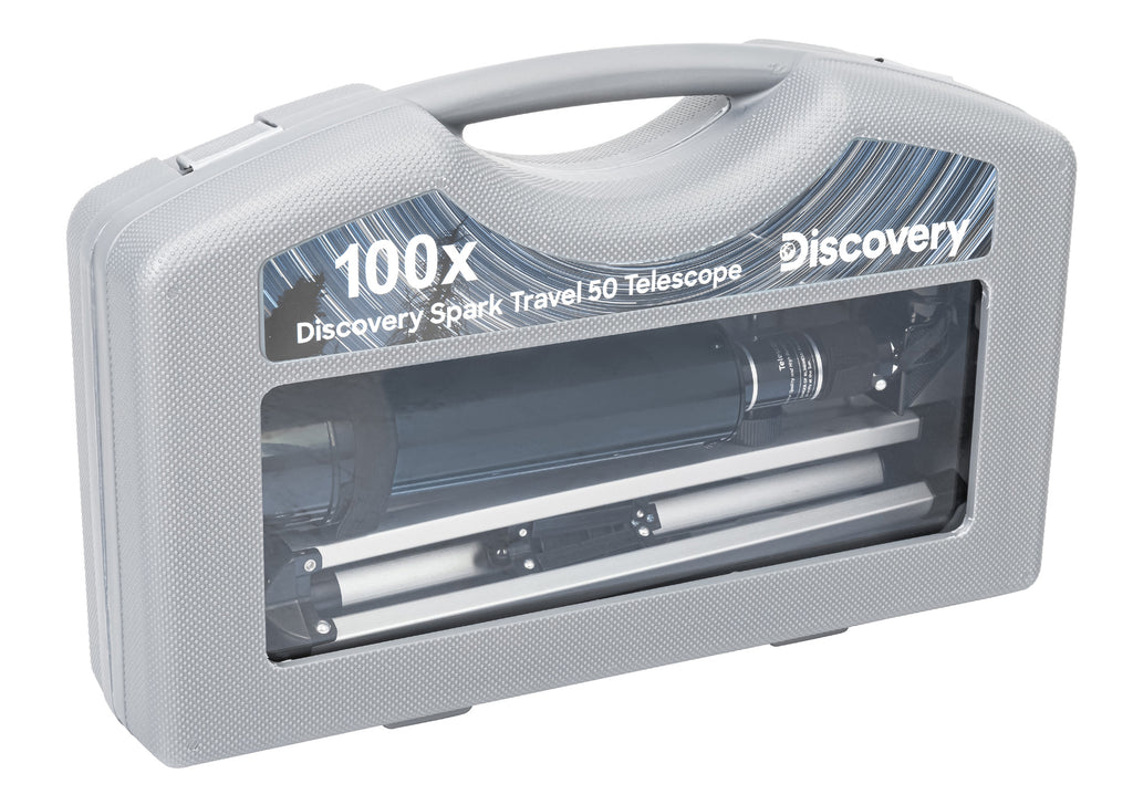 Telescopio Discovery Spark Travel 50 con libro