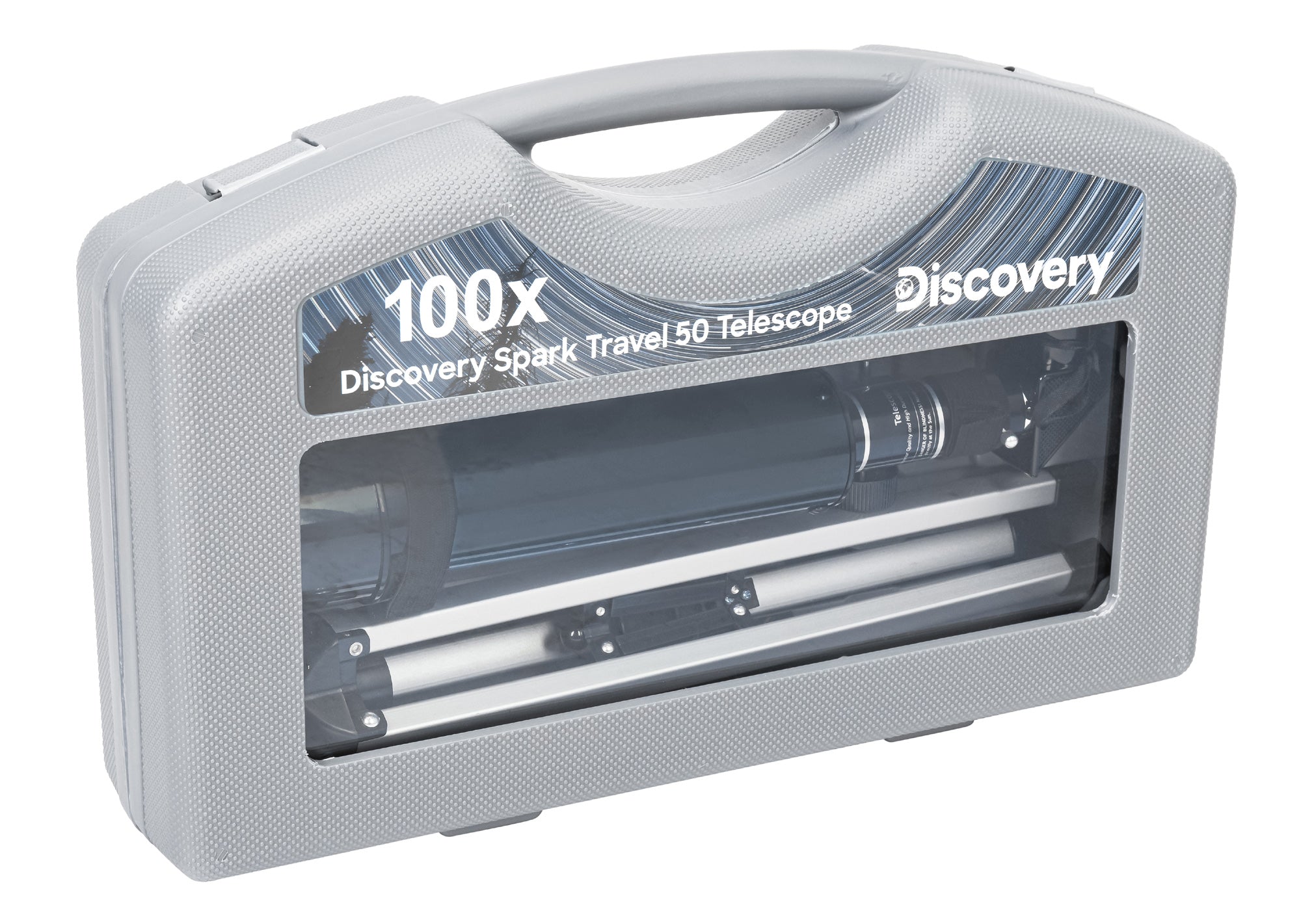 Telescopio Discovery Spark Travel 50 con libro