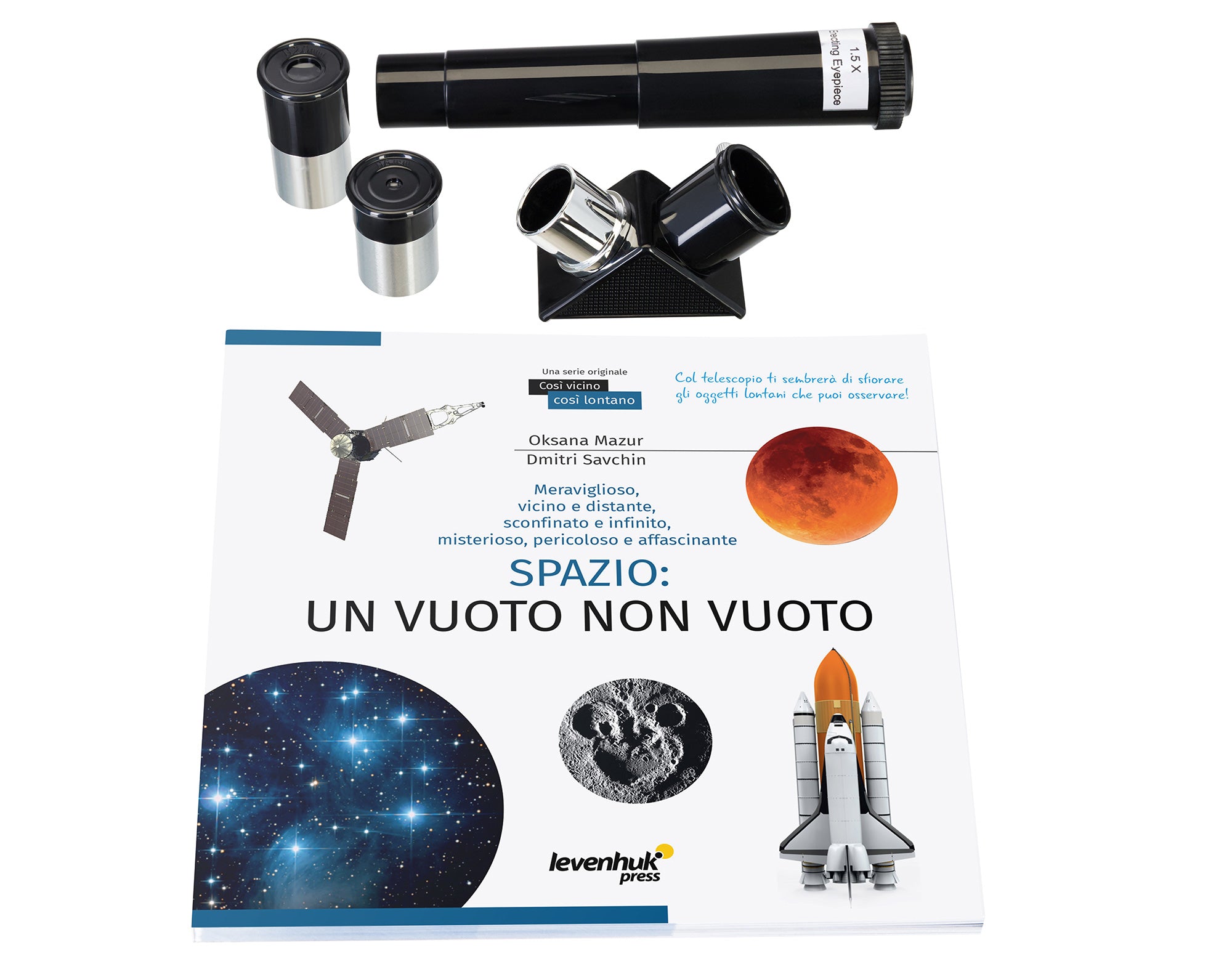 Telescopio Discovery Spark Travel 50 con libro