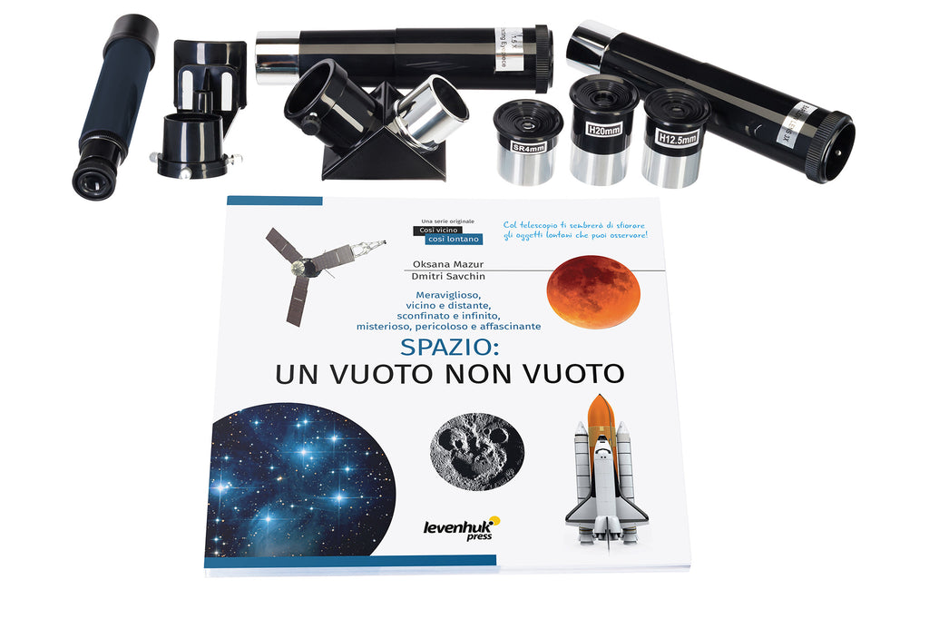 Telescopio Discovery Spark Travel 60 con libro