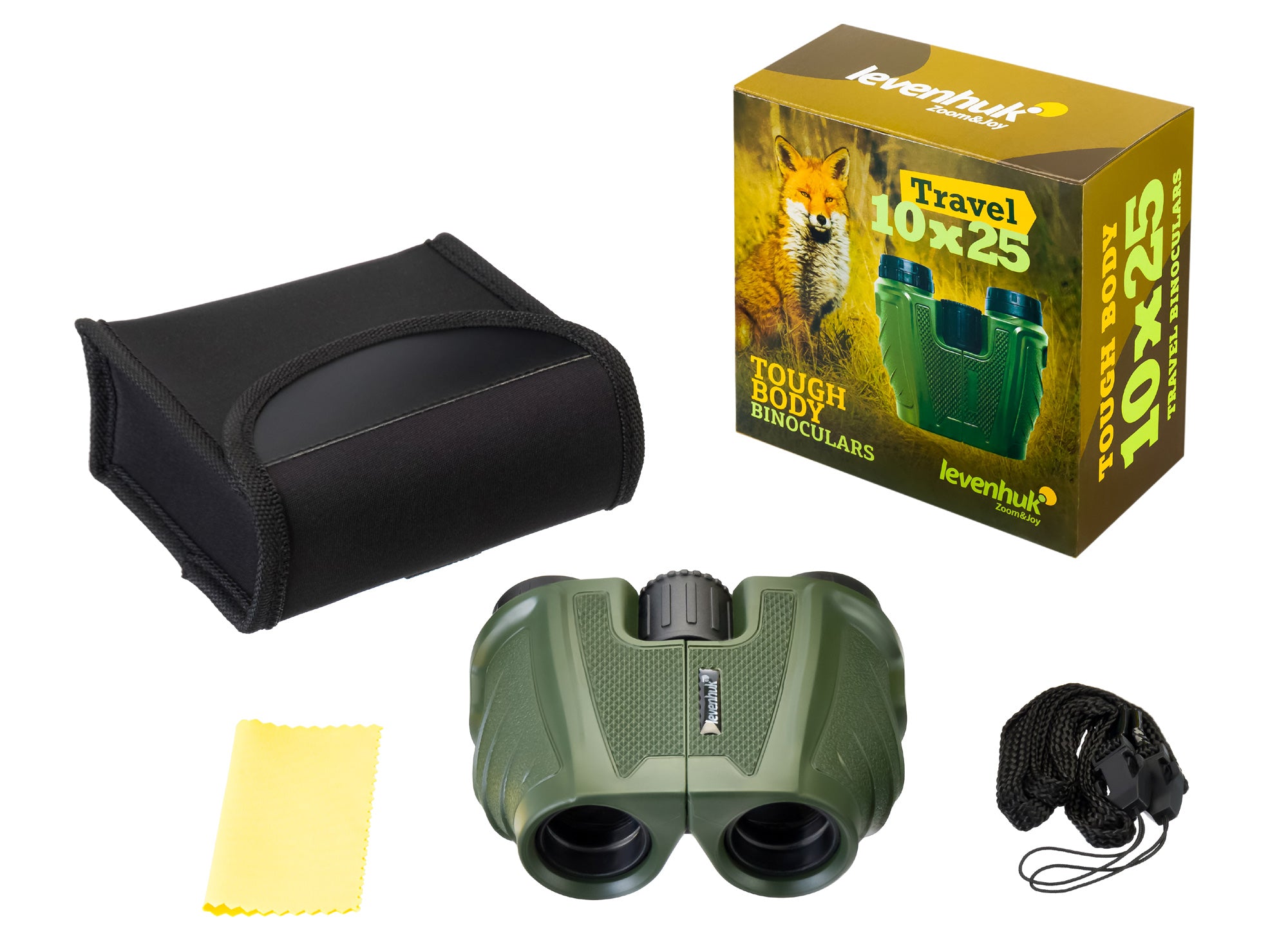 Binocolo Levenhuk Travel 10x25