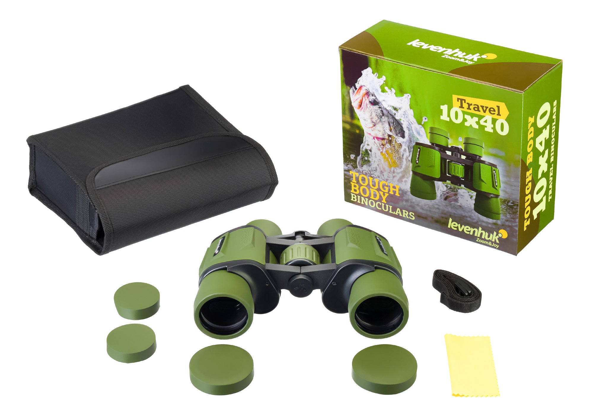 Binocolo Levenhuk Travel 10x40