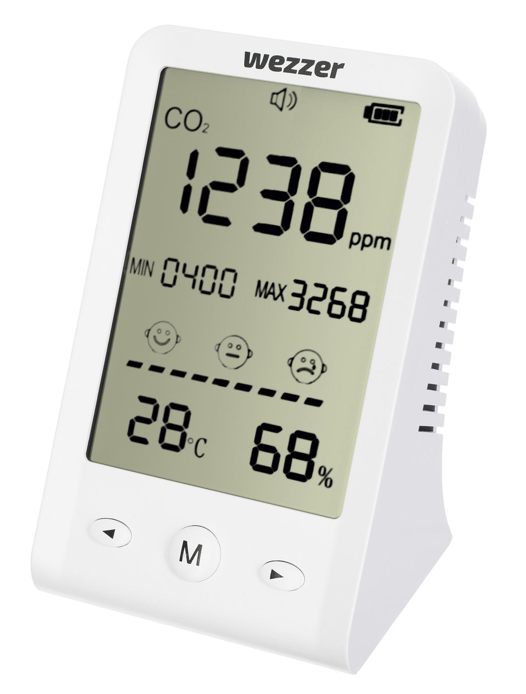 Monitor della qualità dell’aria Levenhuk Wezzer Air MC10