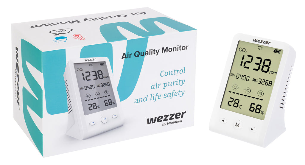Monitor della qualità dell’aria Levenhuk Wezzer Air MC10