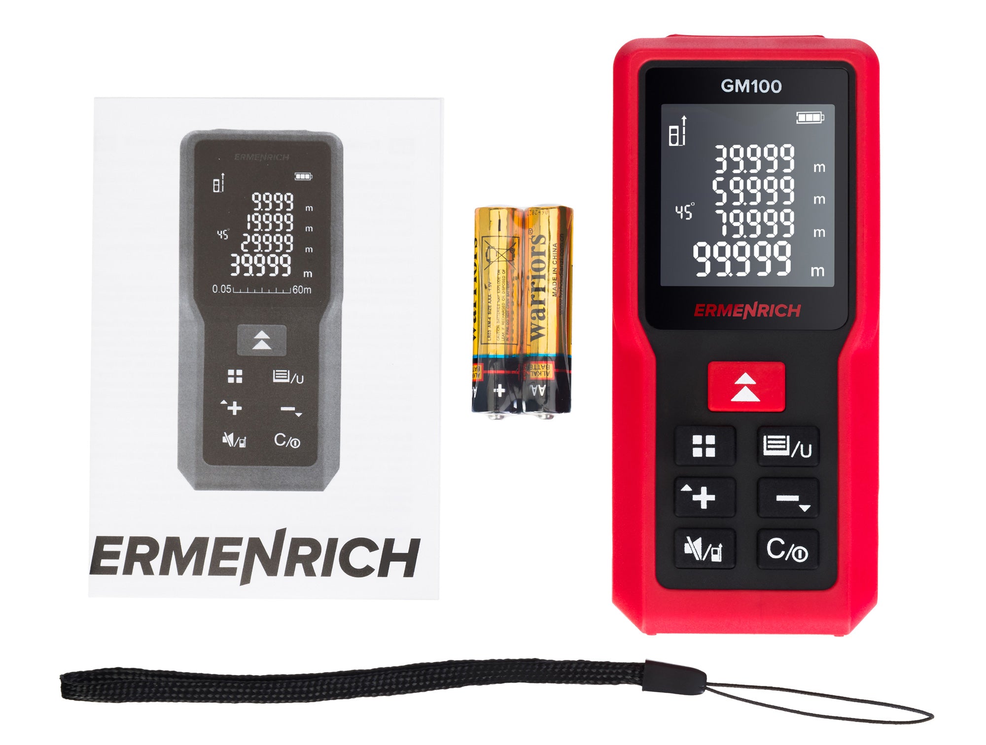 Misuratore laser Ermenrich Reel GM100