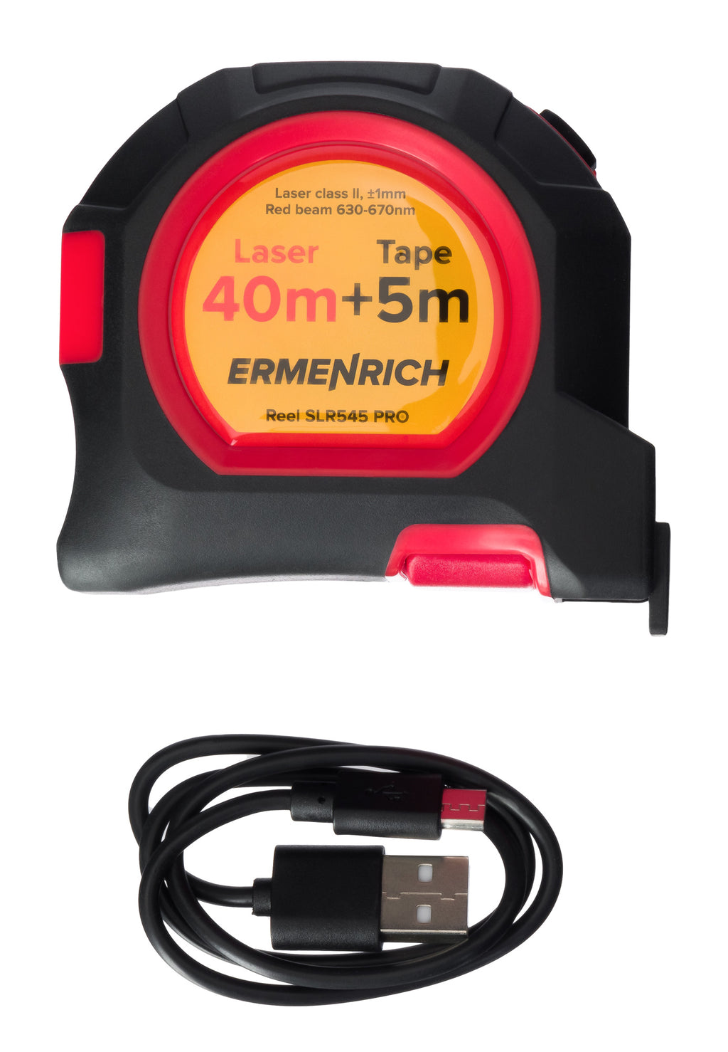 Misuratore laser con flessometro Ermenrich Reel SLR545 PRO