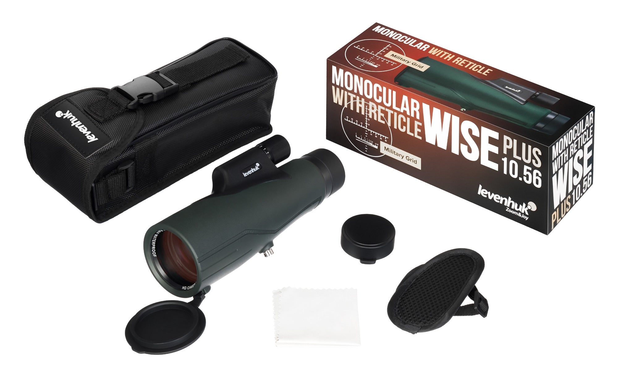 Monoculare con reticolo Levenhuk Wise PLUS 10x56