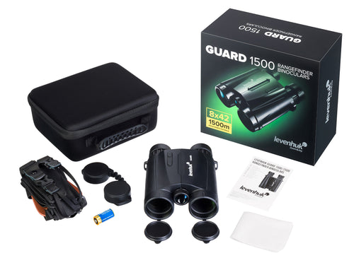Binocolo con telemetro Levenhuk Guard 1500