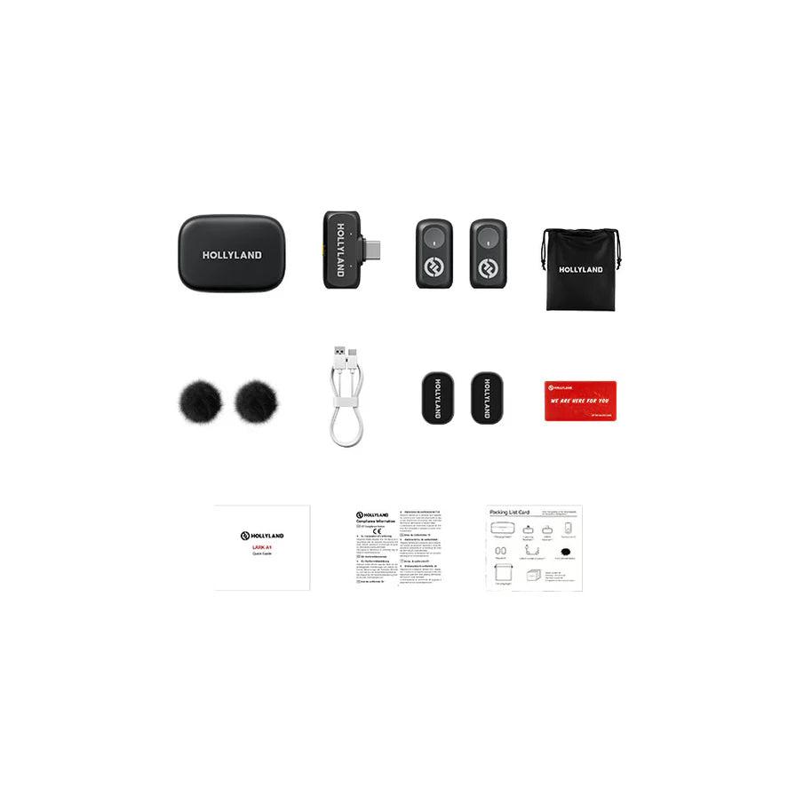 Hollyland Lark A1 Duo (USB-C + Charging Case)
