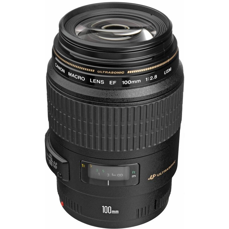 Canon EF 100mm f/2.8 Macro USM - Garanzia Canon Italia(fuori produzione )