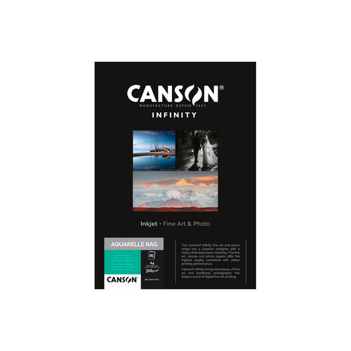 Canson Infinity  Arches Aquarelle Rag Pure White pacco test gr310  2xA4