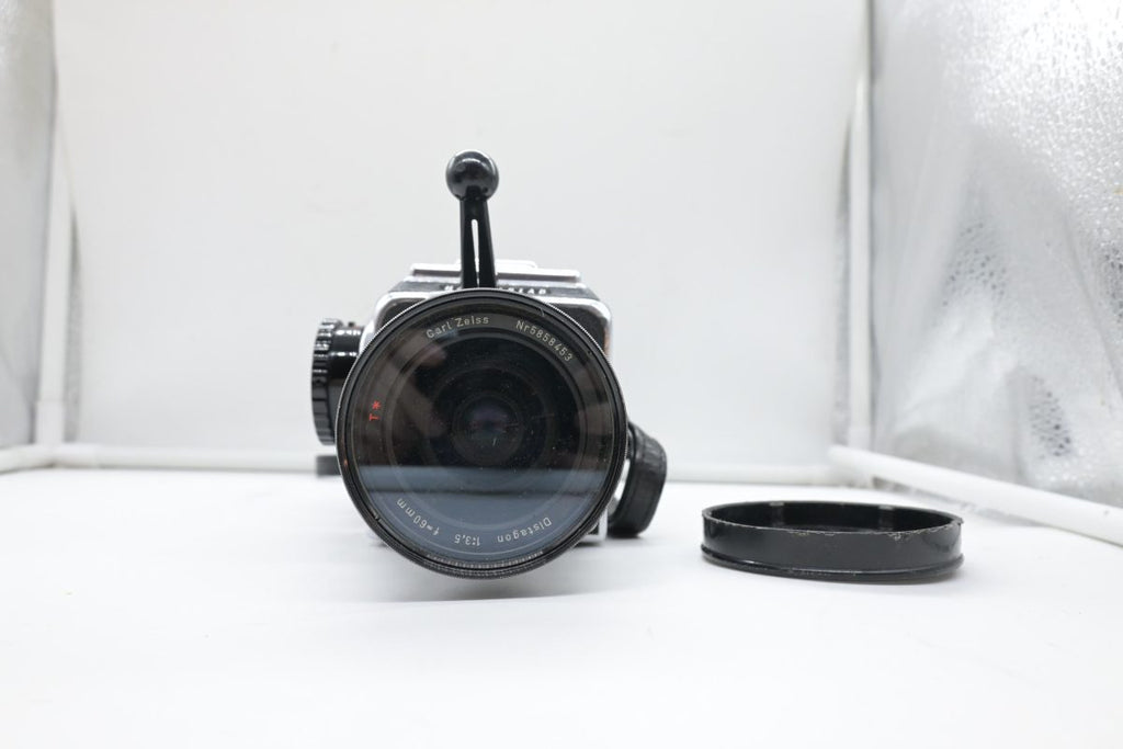 Hasselblad 500C con A12 e Distagon 60mm f3.5
