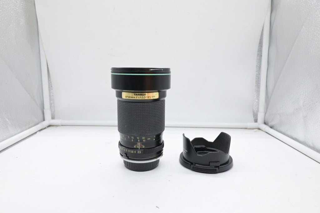 Tamron SP 180mm f 2.5 con  LD ( IF ) x  Nikon