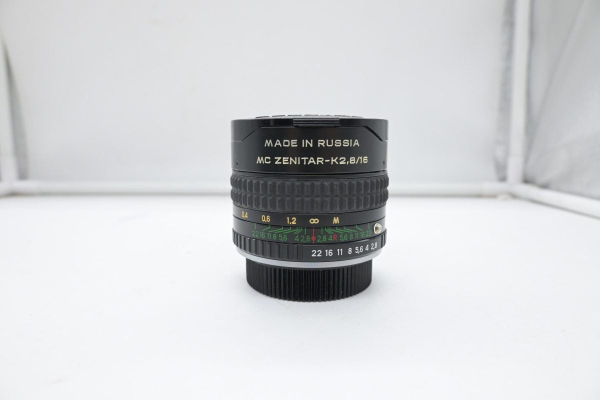MC Zenitar K 2.8/16 X Pentax K