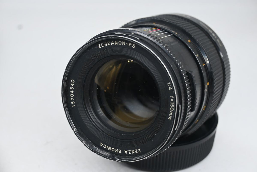 Bronica 150 mm F 4 con Paraluce