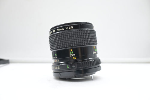 Canon FD 50mm f/3.5