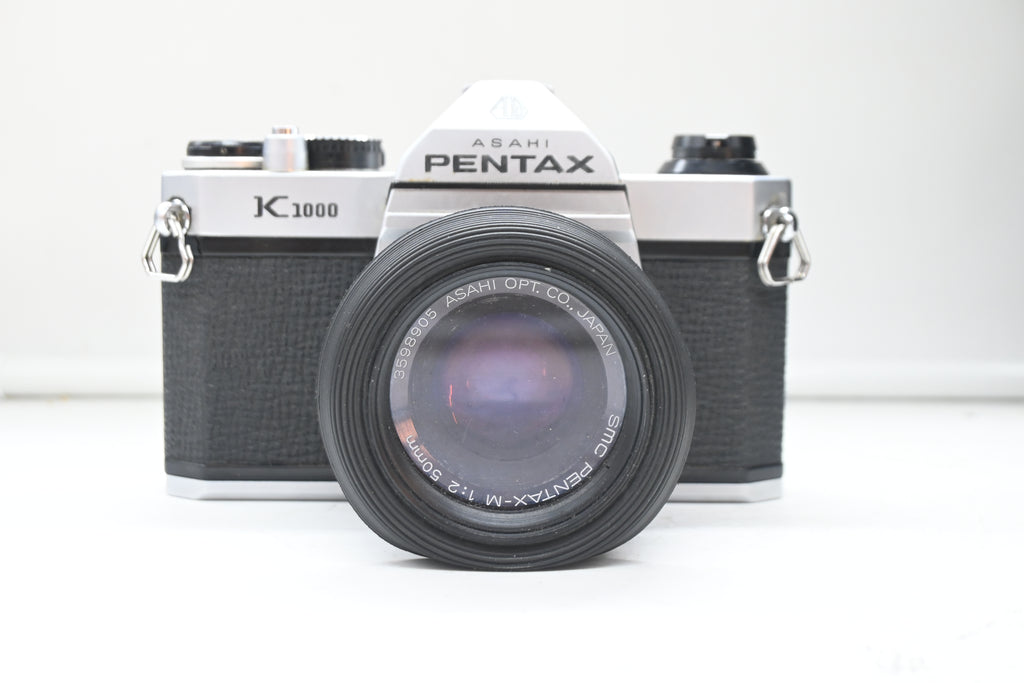 Asahi Pentax K1000 con 50mm