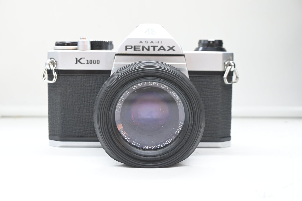 Asahi Pentax K1000 con 50mm