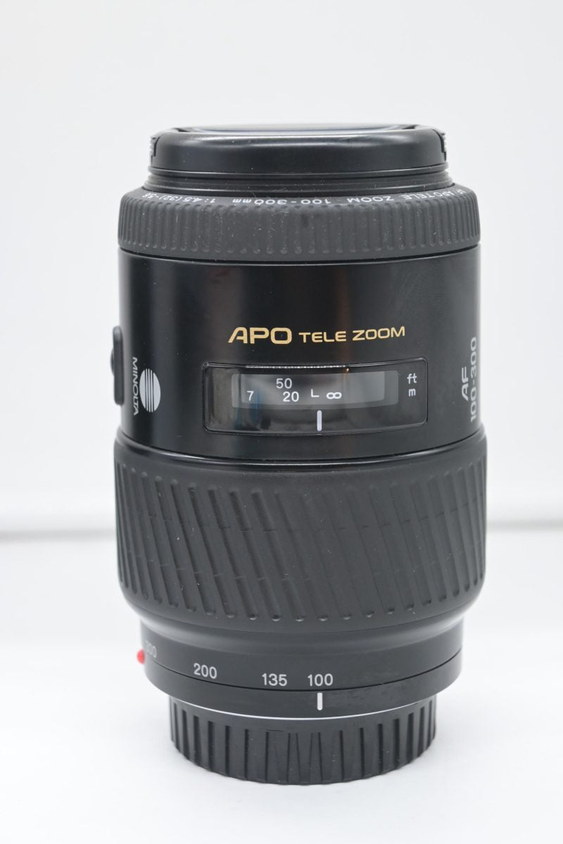 Minolta AF 100-300mm f/4.5-5.6 APO - Attacco Sony A