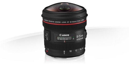 Canon EF 8-15mm f/4 L USM Fisheye - Garanzia Canon italia