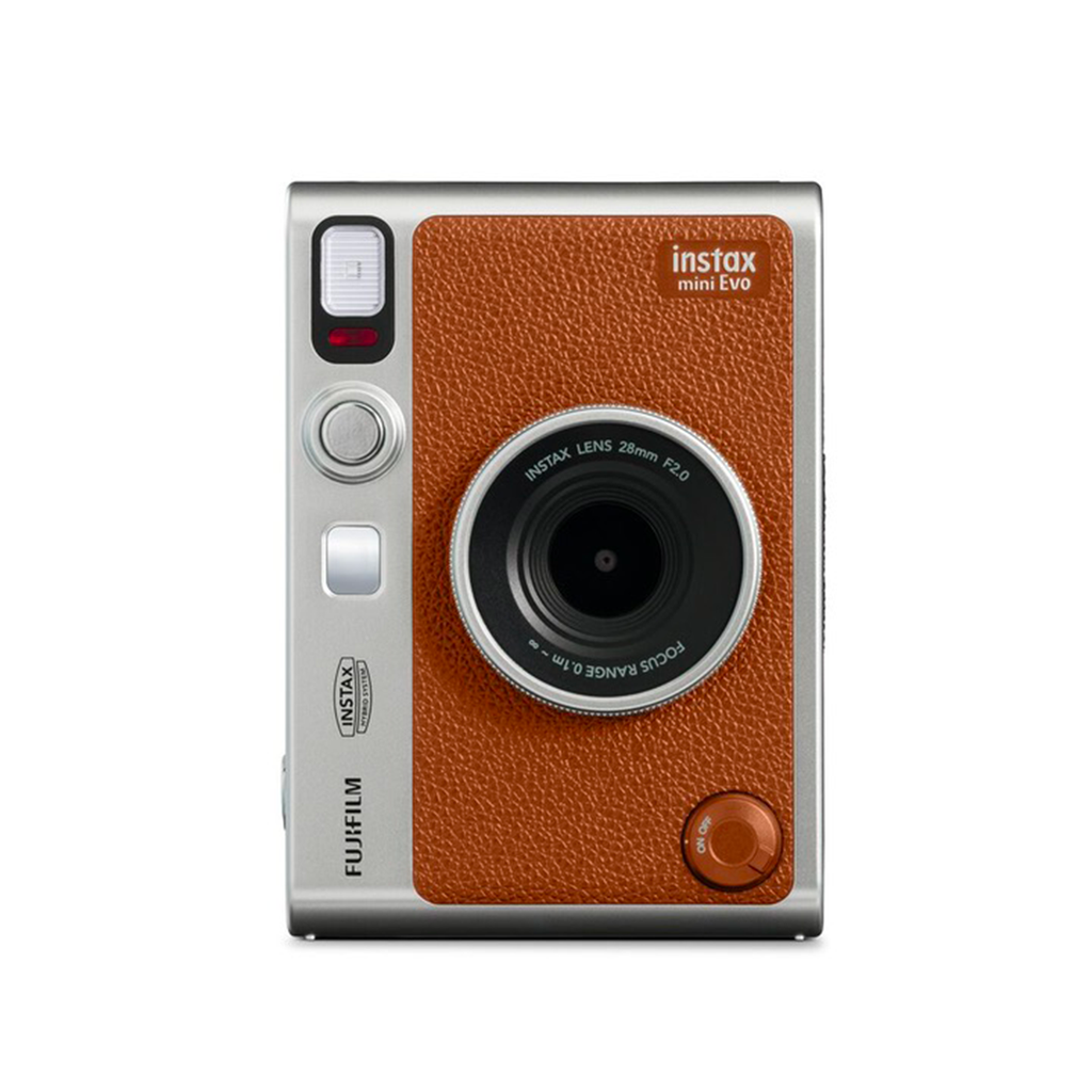 Fujifilm Instax Mini Evo HYBRID Brown - Garanzia Fujifilm Italia